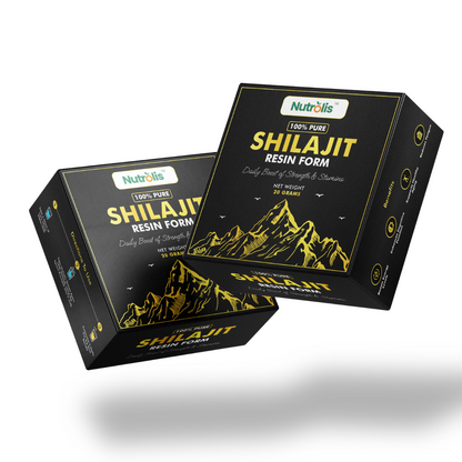 Nutrolis 100% Pure Shilajit Resin Form | Daily Boost for Strength, Stamina & Energy | 20g